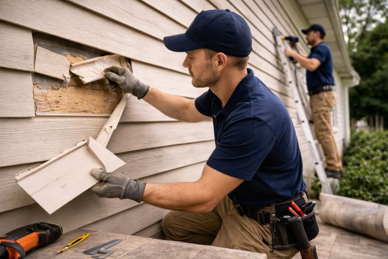 Top Siding Repair Companies in Browns Summit, NC